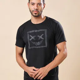 Louis Bayrad Graphic Printed Round Neck Pure Cotton T-shirt-picture-22