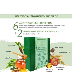 Nyassa Eucalyptus & Spearmint Soap With Shea Butter Jojoba Oil - 150 g image 2