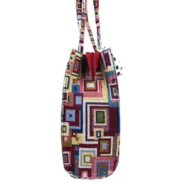 SGM FASHION Colourblocked Structured Shoulder Bag image 3