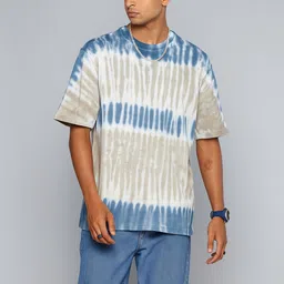 Moda Rapido Men Tie and Dye Dyed T-shirt-image-13