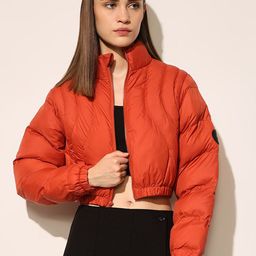 ONLY Women Solid Crop Puffer Jacket-picture-39