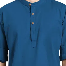 UNLIMITED Men Mandarin Collar Long Sleeves Kurta image 2