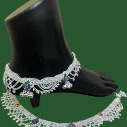 sonu select Alloy Silver Jewellery Set (Pack of 1) image 3