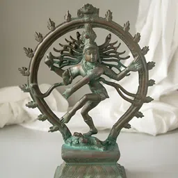 Imli Street Brown Lord Shiva Religious Idol Showpiece-image-45