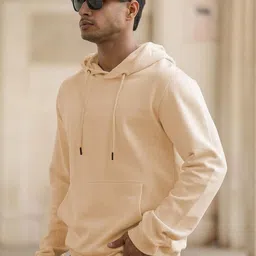Mast & Harbour Men Solid Hooded Cotton Anti Odour Sweatshirt-picture-37