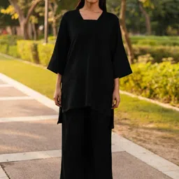 RAAS LIFE Square Neck Tunic with Trousers Co-Ords-picture-27