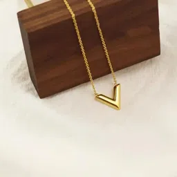 QUECY Gold-Plated Necklace image 4