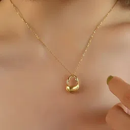 MODE & MINIMAL Gold-Plated Necklace image 3