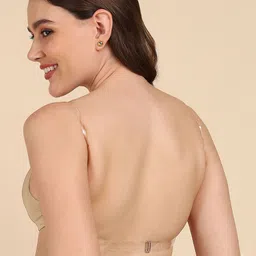 DressBerry Pack of 2 Full Coverage Transparent Back Lightly Padded Bra image 5