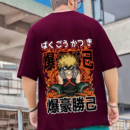 Kushi Flyer Men Printed Applique T-shirt-picture-29