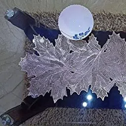 Dakshya Industries Beige Textured Table Runner image 3