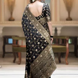 priyashi Woven Design Zari Art Silk Handloom Banarasi Saree image 2