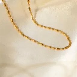 Kunjus Gold-Plated Minimal Ethnic Chain image 2