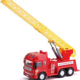 dezicon Crane Truck Fire Rescue Friction Powered Toy-DZE121-picture-27