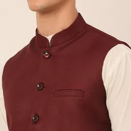 jompers Solid Men Waistcoat image 5