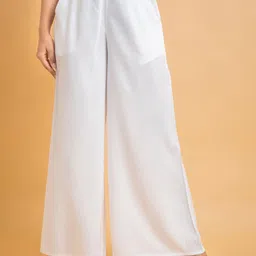 SUTI Women Mid-Rise Flared Palazzos-picture-40