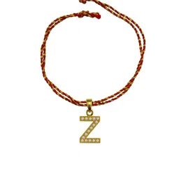 Digital Dress Room American Diamond Studded Z Letter Thread Rakhi image 3