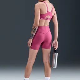 Nike Universa Women's High-Waisted 12.5cm (approx.) Biker Shorts with No Front Seam image 4