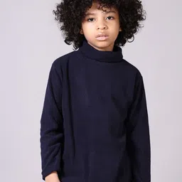 V-Mart Boys Ribbed Turtle Neck Pullover-picture-13