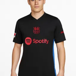 dostitch Men Barcelona Printed V-Neck Dri-FIT T-shirt-picture-18