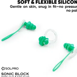 solpro Sonic Block Ear Plug & Nose Clip image 5