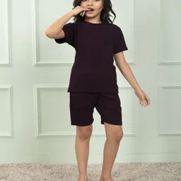 BAESD Girls T-shirt with Shorts-image-39