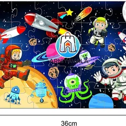 arniyavala Little Jigsaw Space for Kids. DEVELOPS Hand Eye Coordination image 3