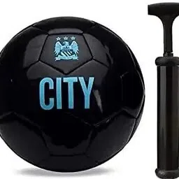 Rubber Football With Pump, Size 5, (Black) Football - Size: 5-image-30