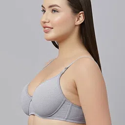 KAVYA Pack Of 2 Full Coverage Heavily Padded T-shirt Bra image 4