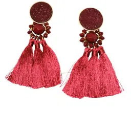 Evince MODE Stainless Steel Contemporary Shaped Drop Earrings-picture-14