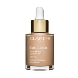 CLARINS Skin Illusion SPF 15 Natural Hydrating Liquid Foundation 30ml - Wheat 109C image 1