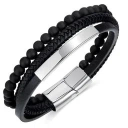 KARISHMA KREATIONS Unisex Leather Wraparound Bracelet image 4