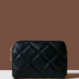Accessorize Women Textured Quilted Zip Around Wallet-image-31