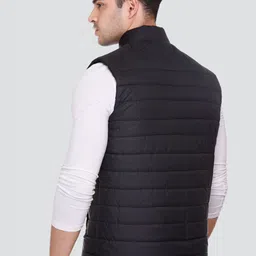 Rare Times Mock Collar Lightweight Puffer Jacket image 5