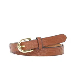 DressBerry Women Textured Leather Belt image 5