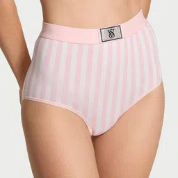 Victoria's Secret Striped High-Rise Basic Brief-picture-39