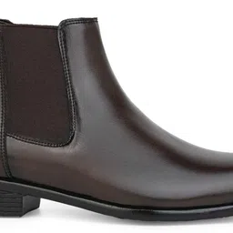 mark range Men Casual Comfortable Lightweight Outdoor Synthetic Leather Chelsea Boots For Men image 4