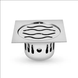 sanjay chilly Floor Stainless Steel Push Down Strainer-picture-27