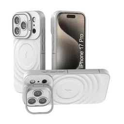 Luxury Kase Ripple Textured Rugged & Wireless Charging iphone 17 Pro Back Case-picture-22