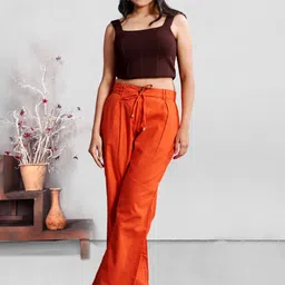 Komarri U Women Loose Fit Parallel Trousers-picture-32