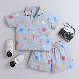 The Magic Wand Unisex Kids Printed Night suit-picture-32