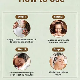 DEEMARK Set Of 3 Herbal Hair Oil With Amla - 120 ml Each image 4