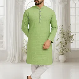 JASHNA Woven Design Cotton Kurtas-picture-16