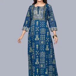 SANAA Printed Maxi Nightdress-picture-21