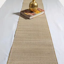 FERRA INDICA Beige Madurkathi Table Runners-picture-36