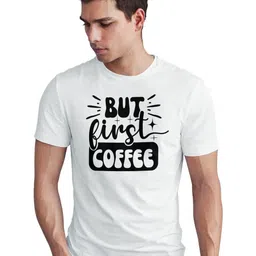 Seekbuylove Men Bio Finish But First Coffee Round Neck Pure Cotton T-shirt-picture-16