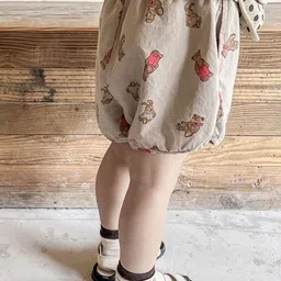 LULU & SKY Girls Printed Chino Shorts image 5