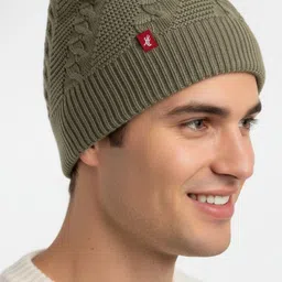 iSWEVEN Unisex Woollen Beanie image 4