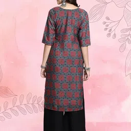 Ethnic basket Women Pack Of 2 Multicoloured Crepe Kurtas image 3