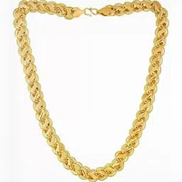 fashion fusion collection Unisex Gold-Plated Minimal Link Chain image 1